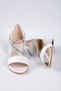 Girl's Stone Ankle Velcro Evening Dress Shoes, Girl's Heeled Shoes - 3