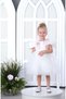 Flower Baby Dress - White - A Magical Choice For Little Princesses3156