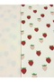 Double Sided 100% Organic Cotton Summer Seasonal Baby Blanket – Strawberry Pattern - 3