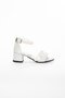 Mother of Pearl Glitter Girl's Heeled Evening Dress Shoes - 2