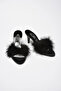 Women's Black Satin Dowry Set 6 Pieces Lacy Sab. Gec. Pjamas Dowry Kit with Shorts Tk.+Slippers - 8