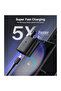 25w Android Super-fast Charger (UK PLUG WITH USB TYPE-C CABLE) With Charging Cable - 5