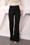 High Waist Flared Flared Trousers - 2