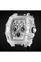 Men's Multi Function Ivory Dial Watch - K25103-ZSBI - 7