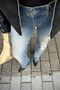 Bootcut Flared Leg Low Waist Jean - 6