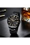 Watches Men Fashion Watch Stainless Steel Band Wrist Watch Business Clock Waterproof Relogio - 4