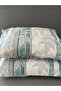 2 Pack Floral Patterned Pillow Case Turquoise 50X70 cm