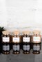 Set of 4 500ml Coffee Corner with Wooden Lid Dibek/Filter/Nescafe/Turkish Coffee Glass Jar with Labels - 6