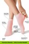Original Women's 3 Pairs Bamboo Ultra Comfort Anti-Sweat Sports Shoes Sneaker Premium Booties Socks - 2