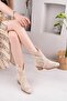 Knitted Lace Floral Detailed Summer Boots (Get the Exact Number!) - 2