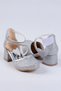 Girls' High Heel Shoes-Ankle Velcro, Easy Wear-Rhinestone, Glittery Children's Evening Dress Shoes - 2