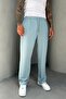 Baggy Loose Fit Lycra Men's Ribbed Blue Jogger Ke-5071