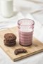 Allegra Plum Acrylic Glass |   400 ml Stylish Water and Soft Drink Glass |   Not Glass |   Breakage Resistance