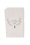 Baby Girl Ecru Ankle Stone Angel Wings Knee Socks