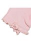 Girl's Pink Self-Ruffle Booties Socks - 2