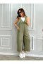 Front & Back V Neck Jumpsuit - 5