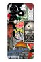 Tecno Spark Go 2024 Compatible Palestine Freedom Collage Clear Silicone Case