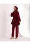 Copy - Buttoned Tunic Trousers Suit - 3