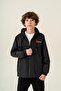 Boy's Hooded Pocket Lined Seasonal Raincoat - 3