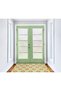 Self Adhesive Frosted Glass Film Shower Cabin and Balcony Glass Sandblasting Foil 61 X 100
