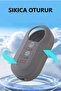 Fiat Compatible 500, Doblo, Fiorino, Punto, Ducato, Bravo, Panda Flat Silicone Key Case (Gray) - 5