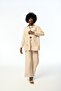 قميص نسائي بتصميم هندسي منقوش ومطرز بمقاس كبير - 4