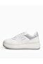Retro Basketball Flatform Patent Women's Sneaker