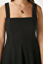 Women's Talya Flexible Black Short Dress 00050 - 4