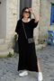 Women's Viscose Combed Cotton Loose Dress with Extra Tank Inside - 6