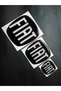Fiat Egea Sedan Logo Set Logo Steering Wheel Grille Trunk Emblem (Does Not Fit Other Vehicle Models) Is a Drop-On Sticker - 2