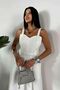 Sagi̇ Women's Strappy Flared Denim Dress