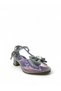 24012 Girl's Silver Transparent Heeled Evening Dress Shoes - 2