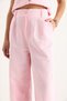 Women's Candy Pink High Waist Pants and Vest Bottom-Top Set 9257 60281047 - 6