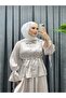 Jacquard Satin Skirt Suit - 2
