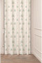 Rainbow Star Children's Room Pastel Bohemian Special Design Digital Printed (Single Wing) Cream Background Curtain