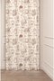 Coffee Coffee Bohemian Special Design Digital Printed (Single Wing) Modern Stylish Kitchen Beige Cream Background Curtain