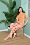 Anti-Pilling Anti-Wrinkle Fabric Short Sleeve Summer Women's Pajama Set - 2