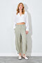Modal Fabric Trousers with Leg Buttons - Çağla |   Mks661811-01 - 6
