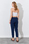 Tasseled Carrot Leg Pants - Navy Blue |   Ek100661337 - 5