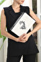 Embroidered Portfolio and Clutch Bag Deer - 2