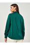 Balloon Sleeve Buttoned Down Blouse - 4
