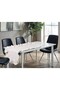 Natural Linen Ruffled Runner Tablecloth 40X140 cm - 6