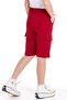 Girl's Summer Combed Cotton Sports Capri with Pockets - 5
