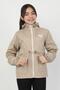 Girl's Hooded Pocket Lined Seasonal Raincoat - 3