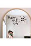 Mirror Decoration Sticker - Have a Nice Day - 20X10 cm - 2