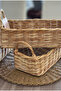 Home Decor/rattan Bamboo Straw-Look Craft Paper Special Design Flower Pot Planter Organizer 30 cm - 2