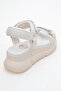 4760 White Women's Sandals - 5