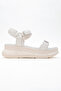 4760 White Women's Sandals - 6