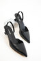 Black Women's Classic Heeled Shoes 20650 - 2
