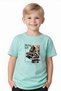 Boys Round Neck Skate Out Printed T-Shirt - 2